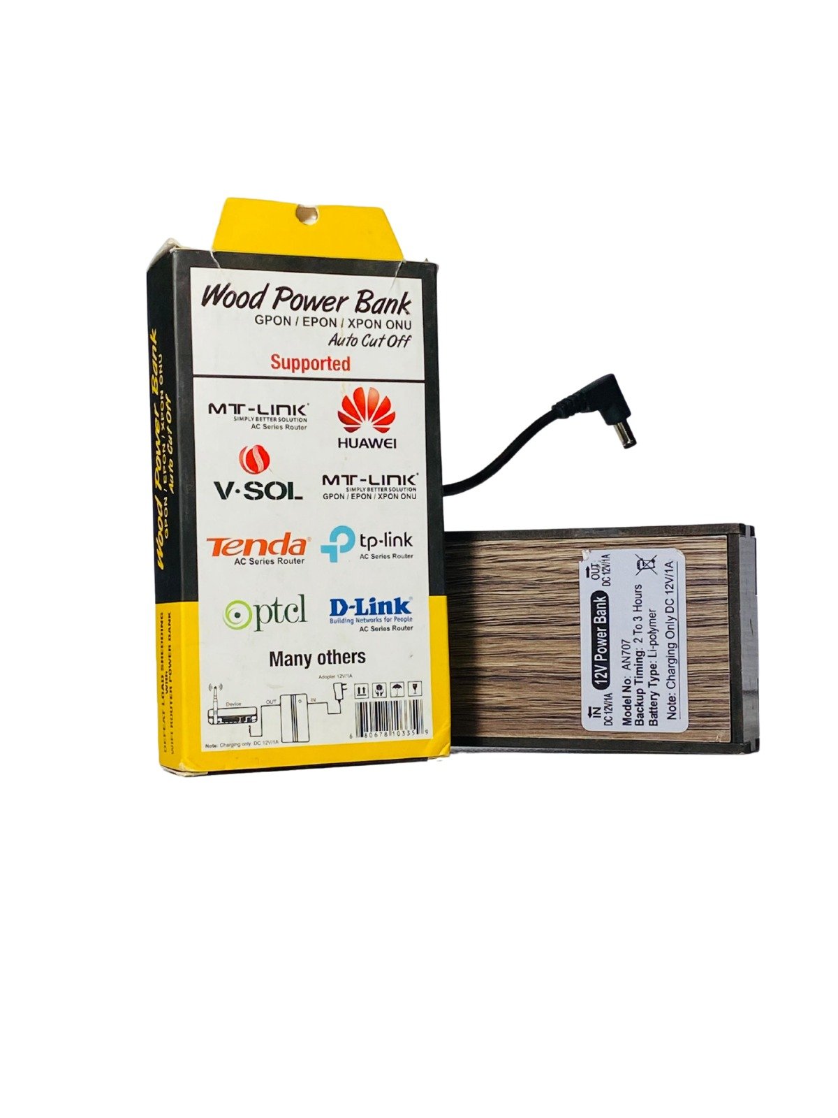 WIFI ROUTER Wood Power Bank