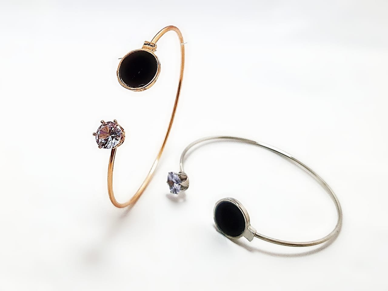 Adjustable Crystal Bow Bracele