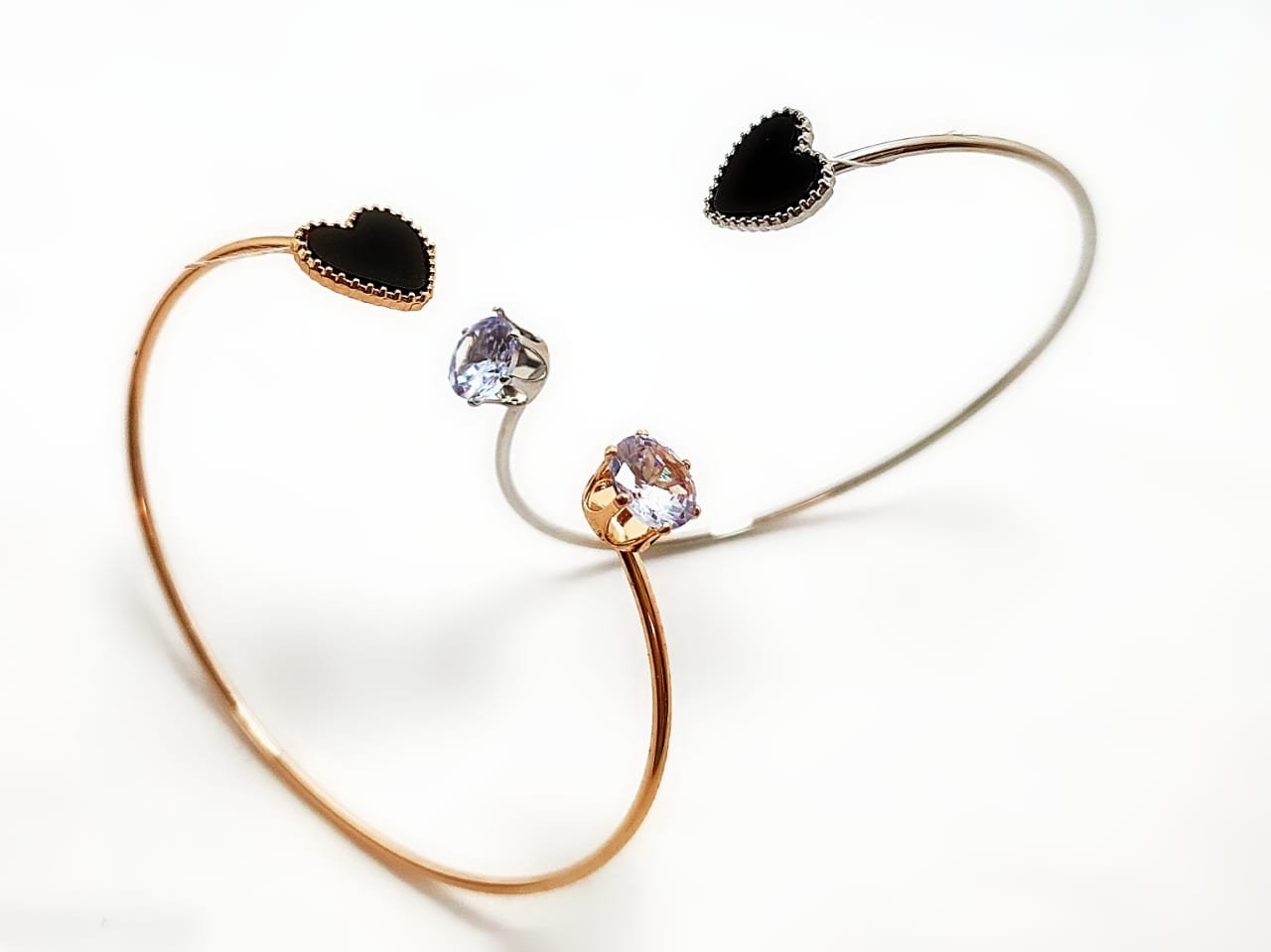 Adjustable Crystal Bow Bracele
