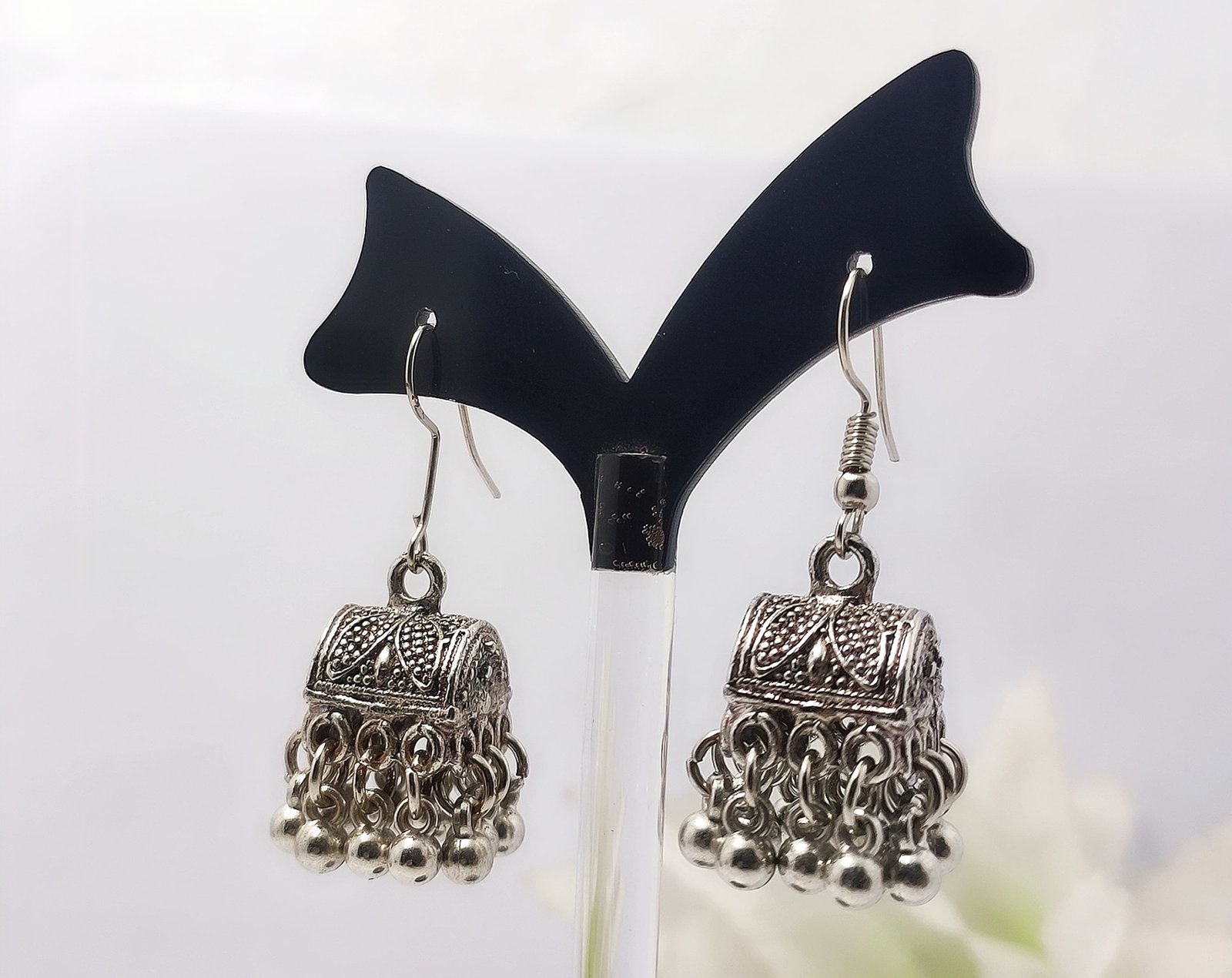 Antique Gold Jhumka Earrings