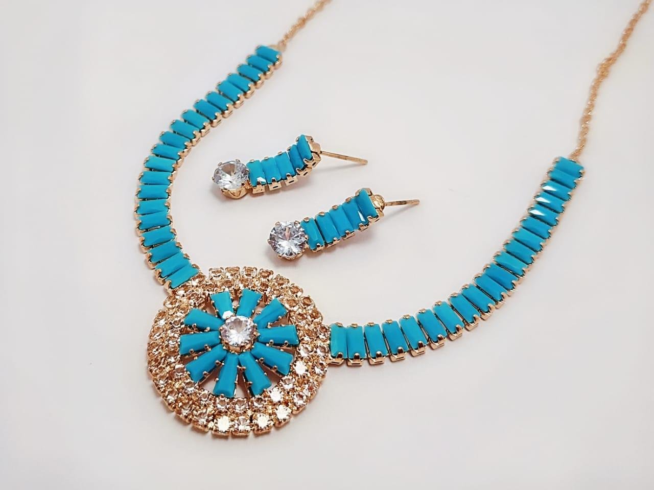 Midnight , Ruby , Rose and Azure Radiance Jewelry Set