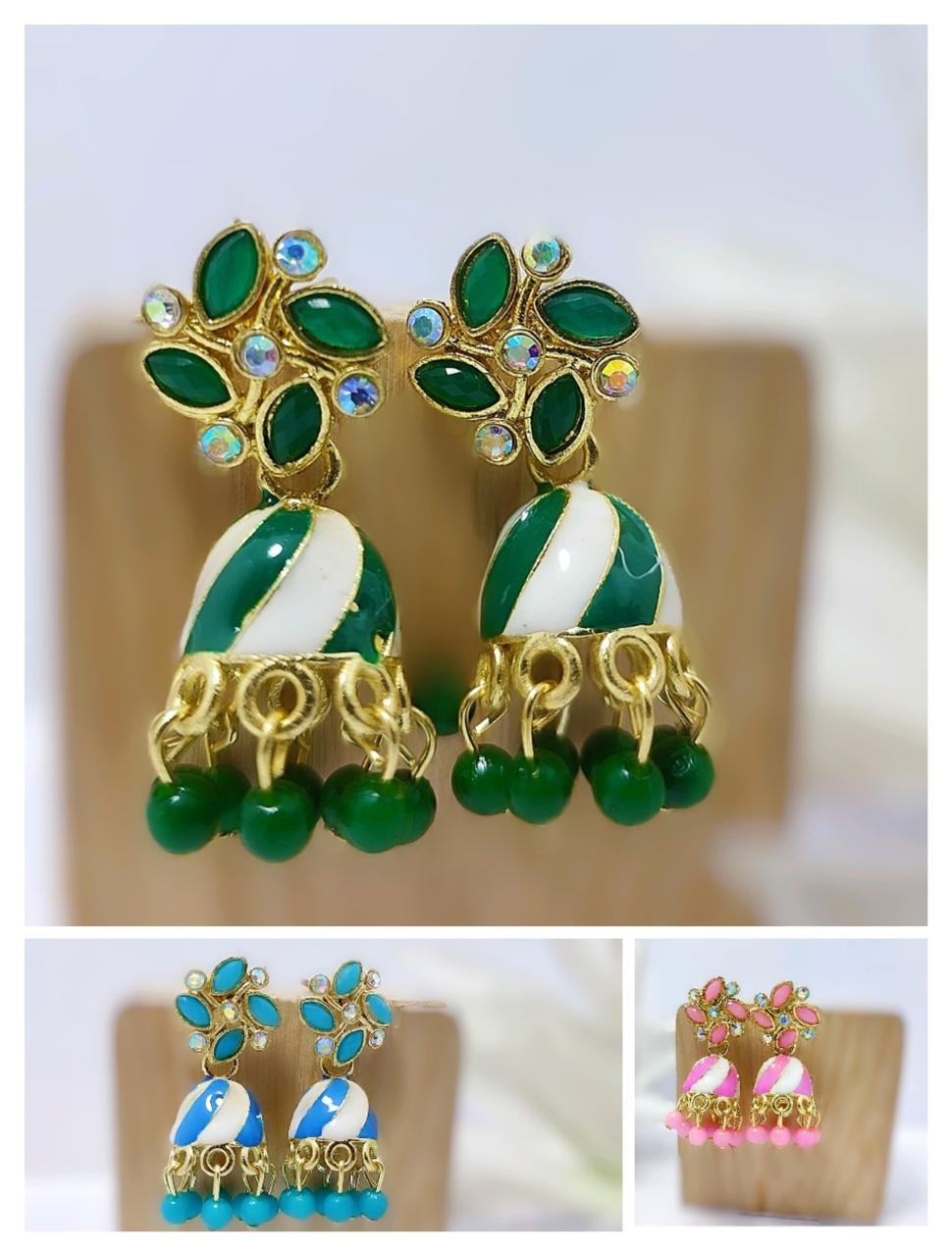 Floral Bloom Jhumka Collection