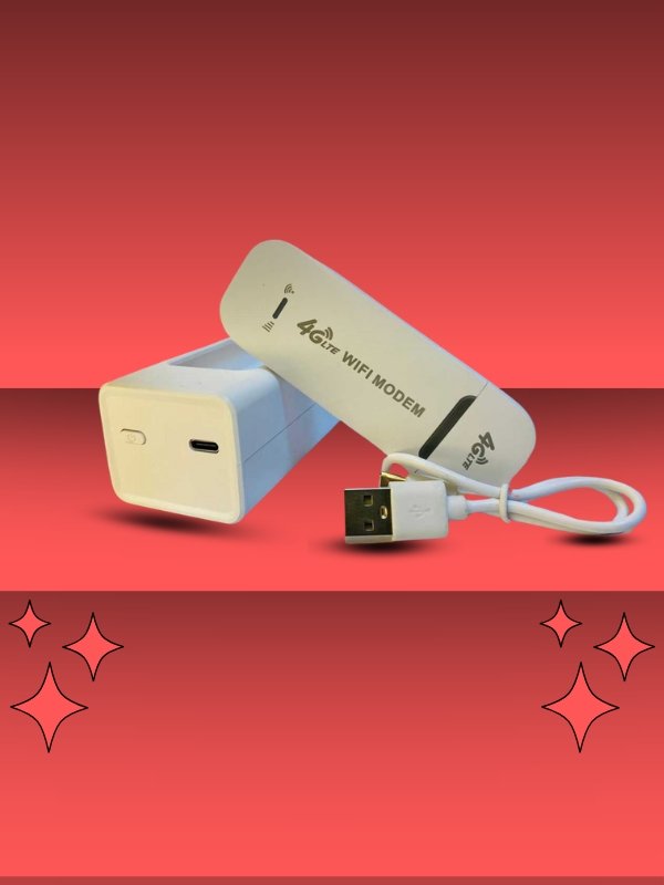 LTE 4G USB Modem + power bank
