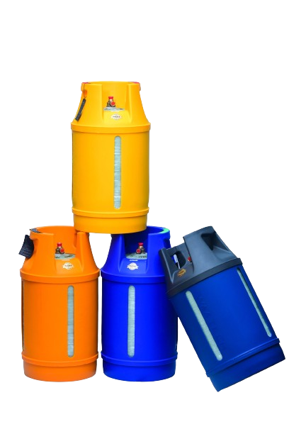 10 KG Fiber LPG Gas Cylinder – Lightweight, Safe & Rust-Free